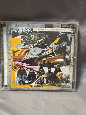 Anthology CD‎ Case Art - Yellow Black Mixed Colors